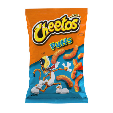 Cheetos, Fritos, and Cheese Puffs